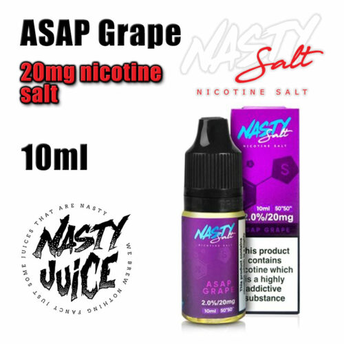 ASAP Grape - Nasty Salts e-liquid - 10ml