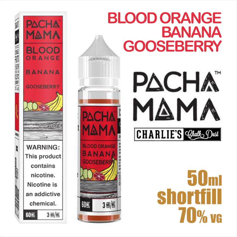 Blood Orange Banana Gooseberry - PACHA MAMA eliquids - 50ml
