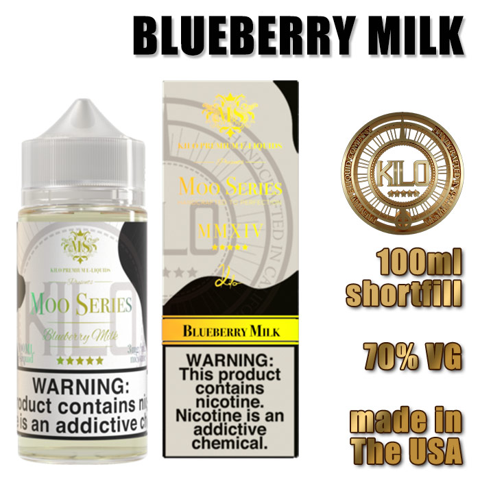 Blueberry Milk - Kilo e-liquid - 70% VG - 100ml