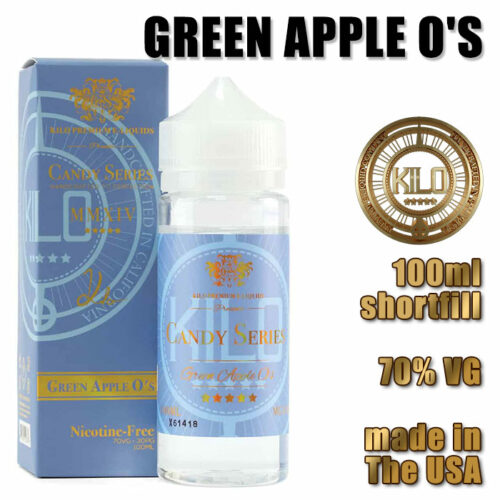 Green Apple O's - Kilo e-liquid - 70% VG - 100ml