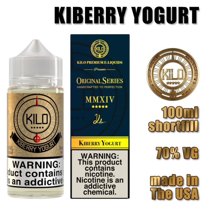 Kiberry Yogurt - Kilo e-liquid - 70% VG - 100ml