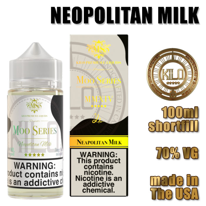Neopolitan Milk - Kilo e-liquid - 70% VG - 100ml