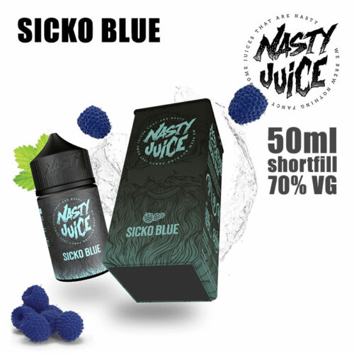 SICKO BLUE - Nasty e-liquid - 70% VG - 50ml