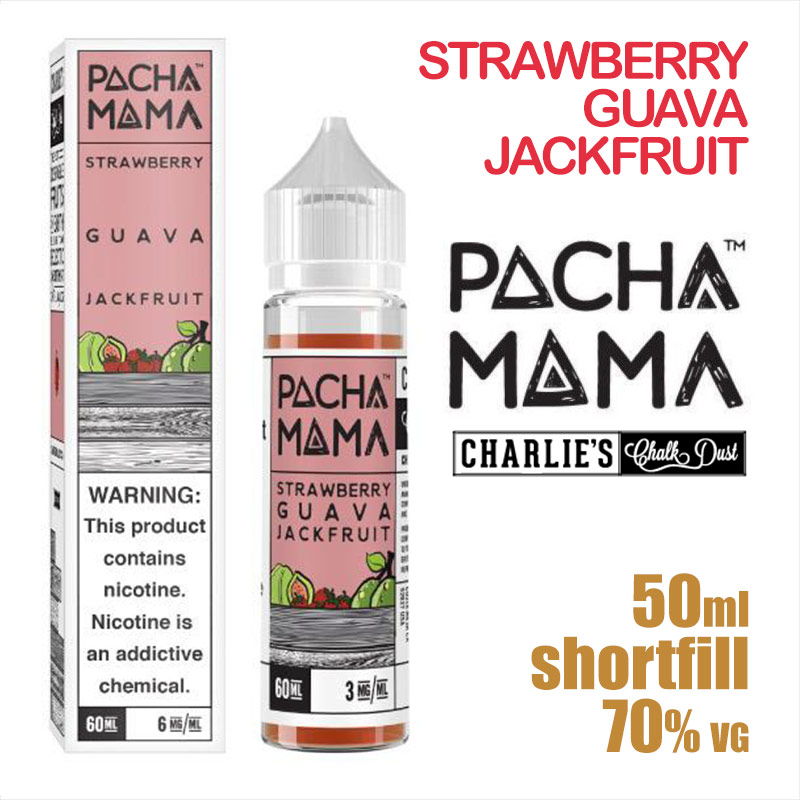 Strawberry Guava Jackfruit - PACHA MAMA eliquids - 50ml