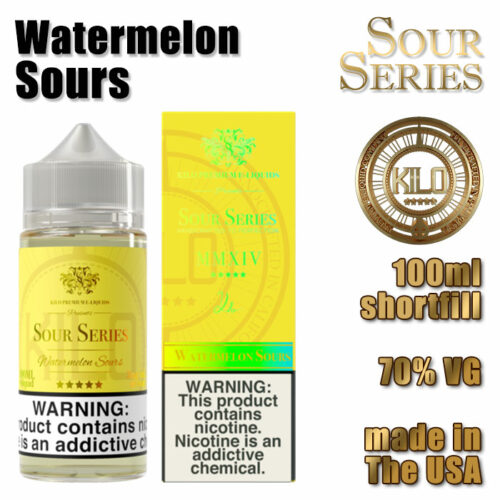 Watermelon Sours - Kilo e-liquid - 70% VG - 100ml