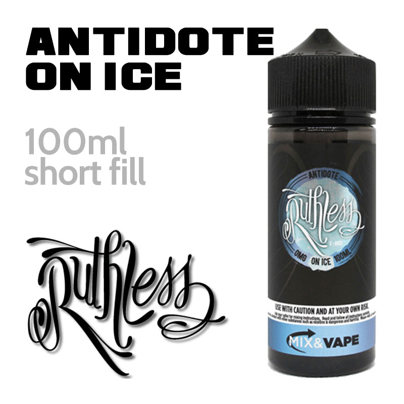 Antidote On Ice - Ruthless Vapor - 70% VG - 100ml