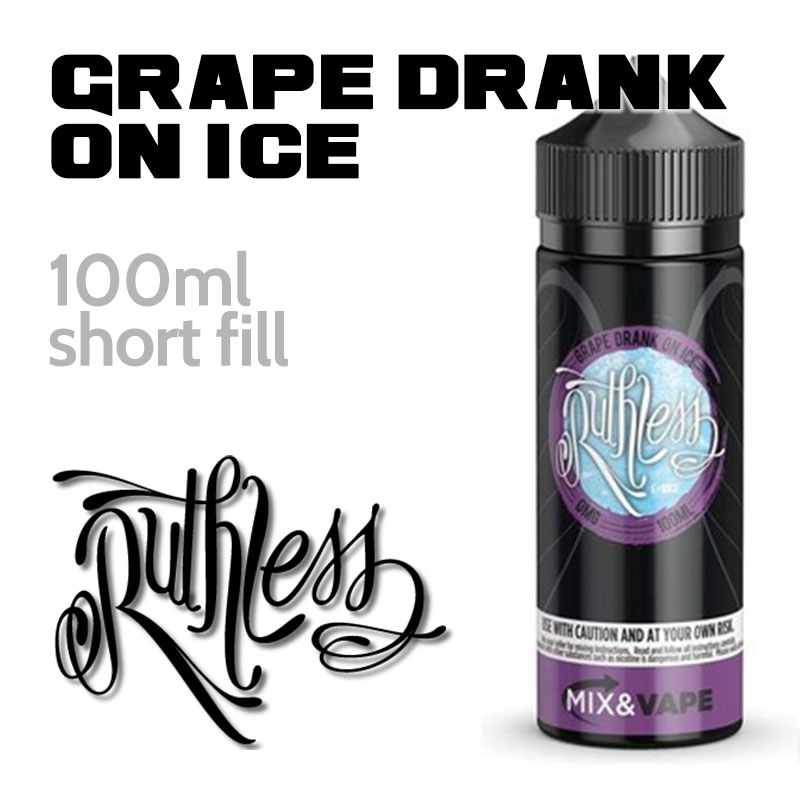 Grape Drank On Ice - Ruthless Vapor - 60% VG - 100ml