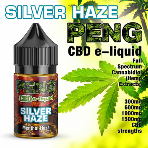 Silver Haze - PENG CBD e-liquid - 30ml