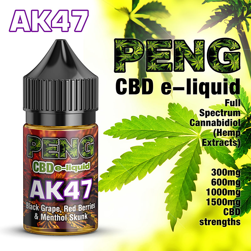 AK47 - PENG CBD e-liquid 30ml