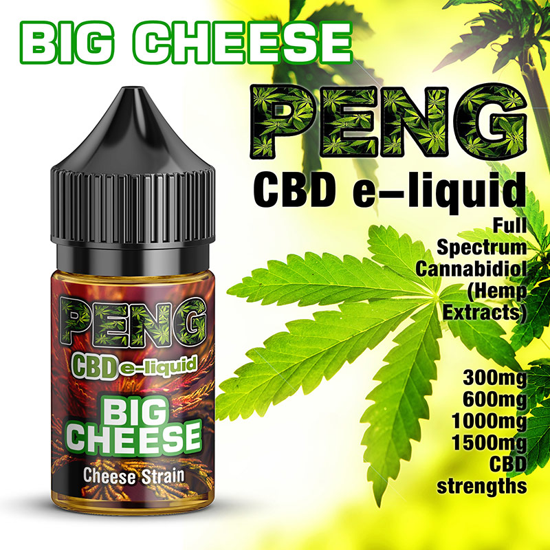 Big Cheese - PENG CBD e-liquid - 30ml
