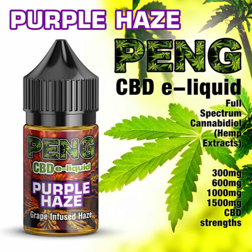 Purple Haze - PENG CBD e-liquid - 30ml