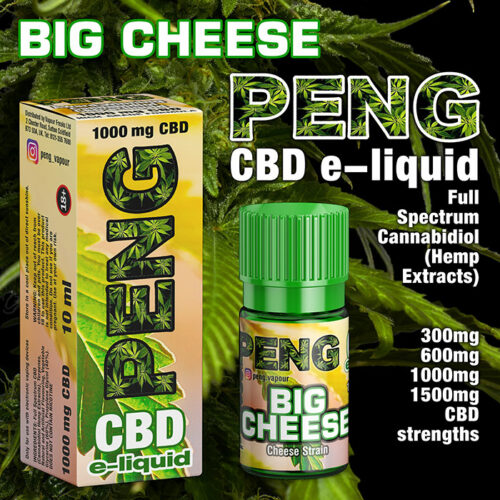 Big Cheese - PENG CBD e-liquid - 10ml and 30ml