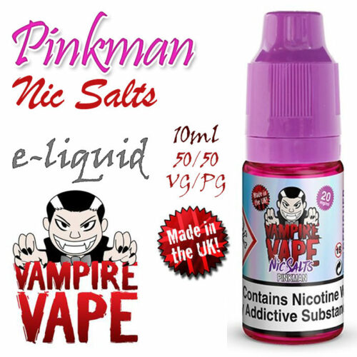 Pinkman NIC SALTS - Vampire Vape e-liquid - 10ml