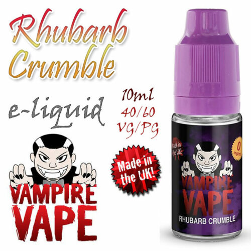 Rhubarb Crumble - Vampire Vape e-liquid - 10ml
