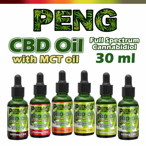 Peng CBD Oil with MCT Coconut Oil - 30ml bottle