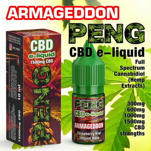 Armageddon - PENG CBD e-liquid - 10ml and 30ml
