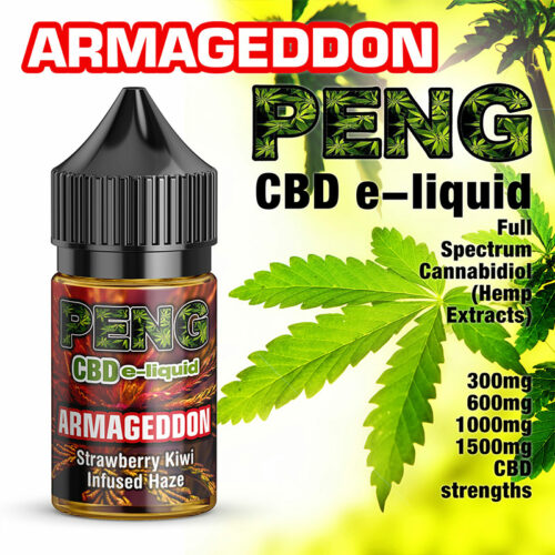 Armageddon - PENG CBD e-liquid - 10ml and 30ml