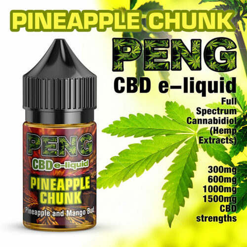 Pineapple Chunk - PENG CBD e-liquid - 10ml and 30ml