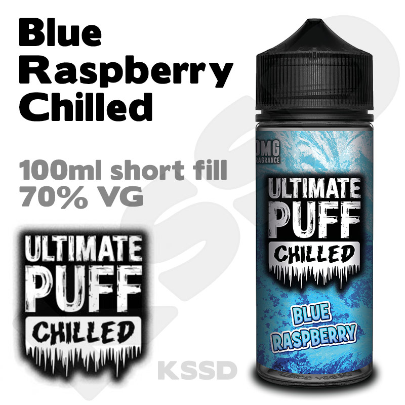 Blue Raspberry Chilled - Ultimate Puff eliquid - 100ml