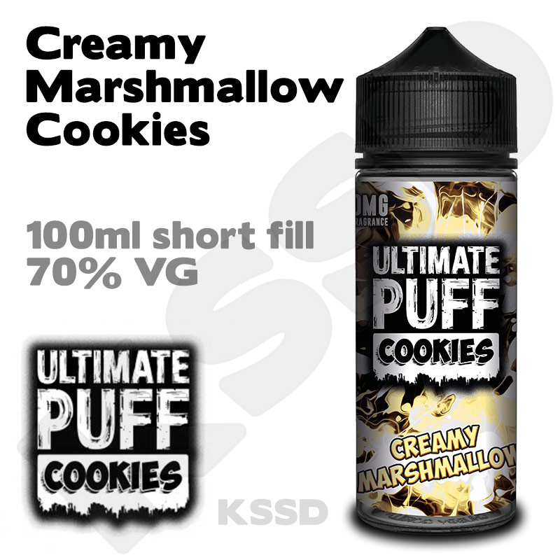 Creamy Marshmallow Cookies - Ultimate Puff eliquid - 100ml