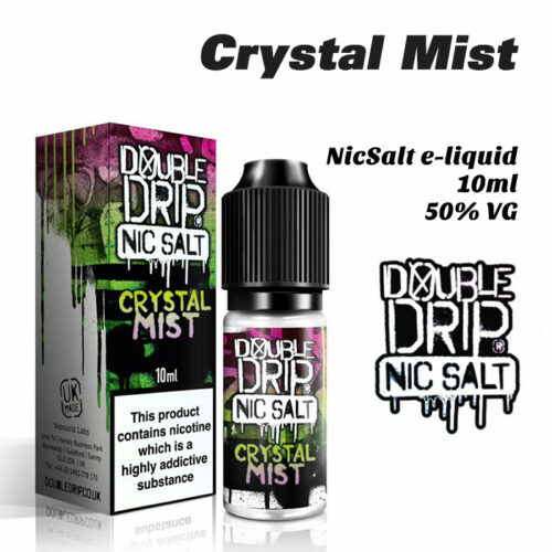Crystal Mist - Double Drip NicSalt e-liquid 10ml