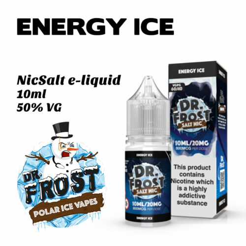 Energy Ice - Dr Frost NicSalt e-liquid 10ml