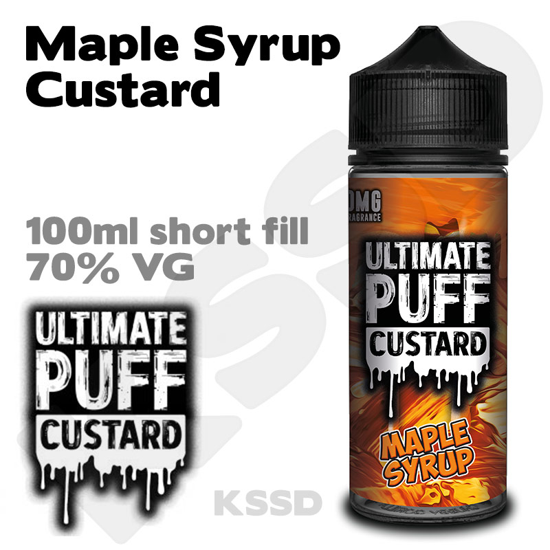 Maple Syrup Custard - Ultimate Puff eliquid - 100ml