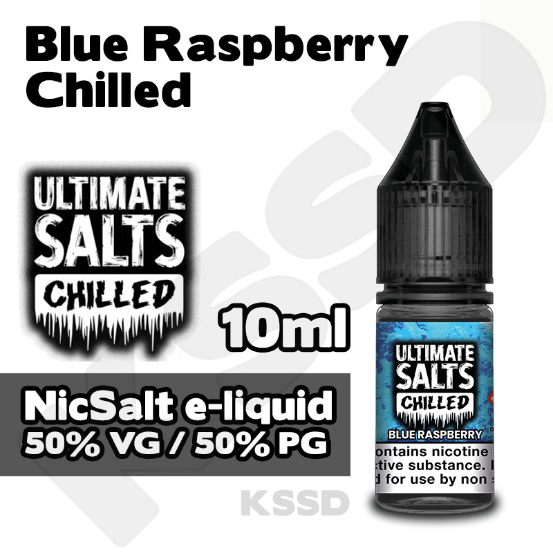 Blue Raspberry Chilled - Ultimate Salts e-liquid - 10ml