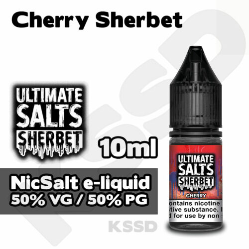 Cherry Sherbet- Ultimate Salts e-liquid - 10ml