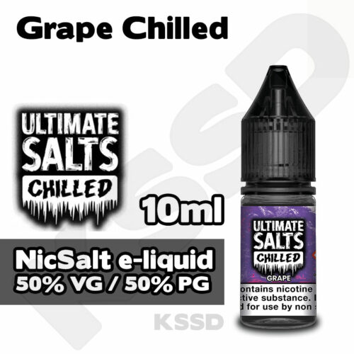 Grape Chilled - Ultimate Salts e-liquid - 10ml
