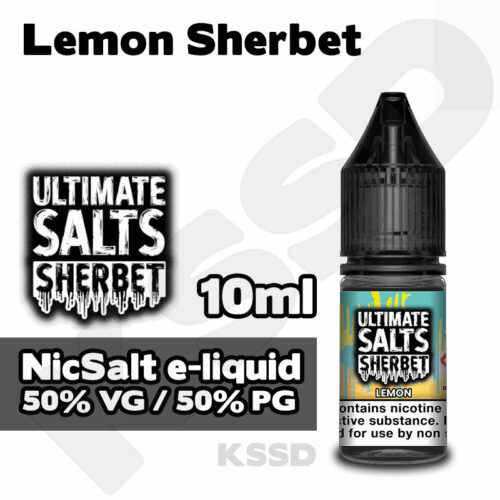 Lemon Sherbet - Ultimate Salts e-liquid - 10ml