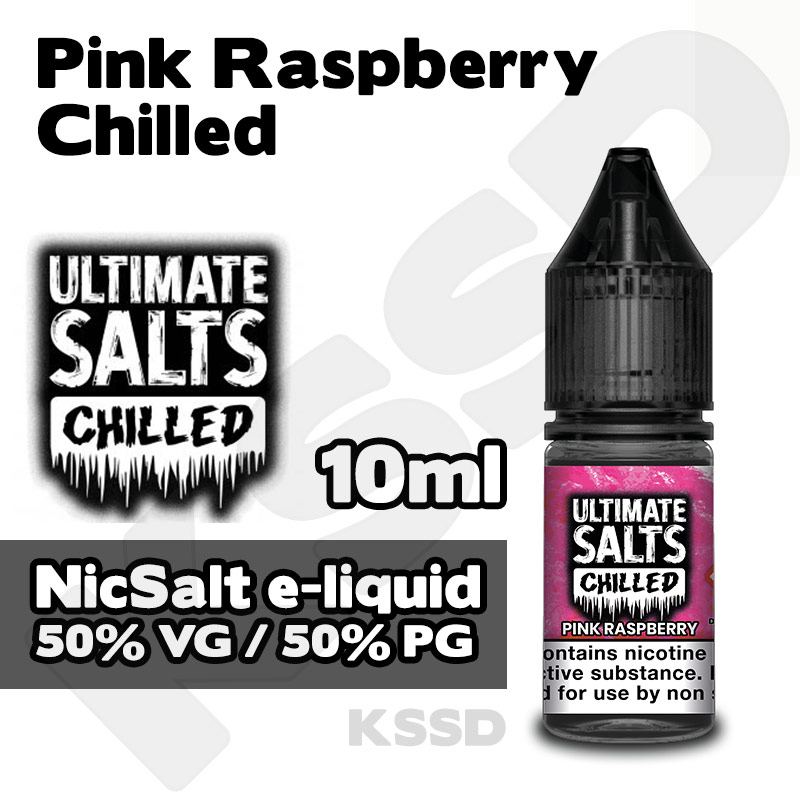 Pink Raspberry Chilled - Ultimate Salts e-liquid - 10ml
