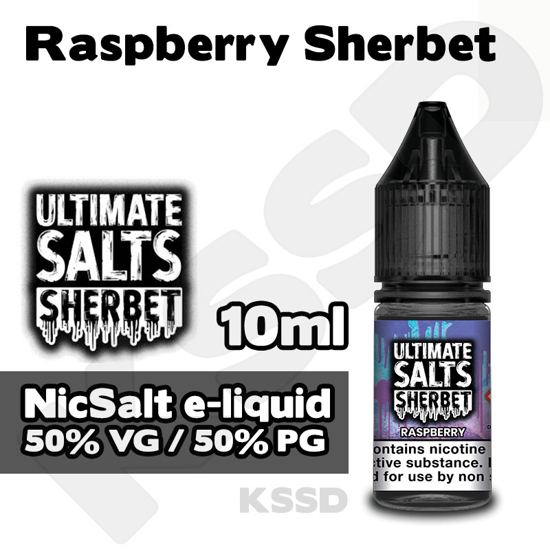 Raspberry Sherbet - Ultimate Salts e-liquid - 10ml