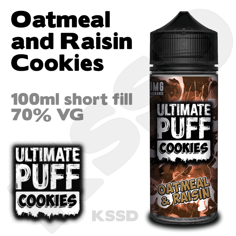 Oatmeal and Raisin Cookies - Ultimate Puff eliquid - 100ml