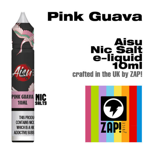 Pink Guava - Aisu NicSalt e-liquid made by Zap! 10ml