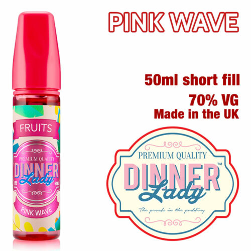 Pink Wave e-liquid by Dinner Lady - 70% VG - 50ml