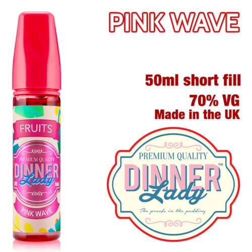 Pink Wave e-liquid by Dinner Lady - 70% VG - 50ml
