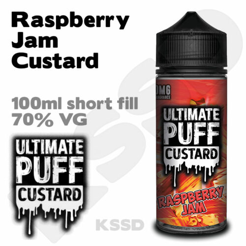 Raspberry Jam Custard - Ultimate Puff eliquid - 100ml