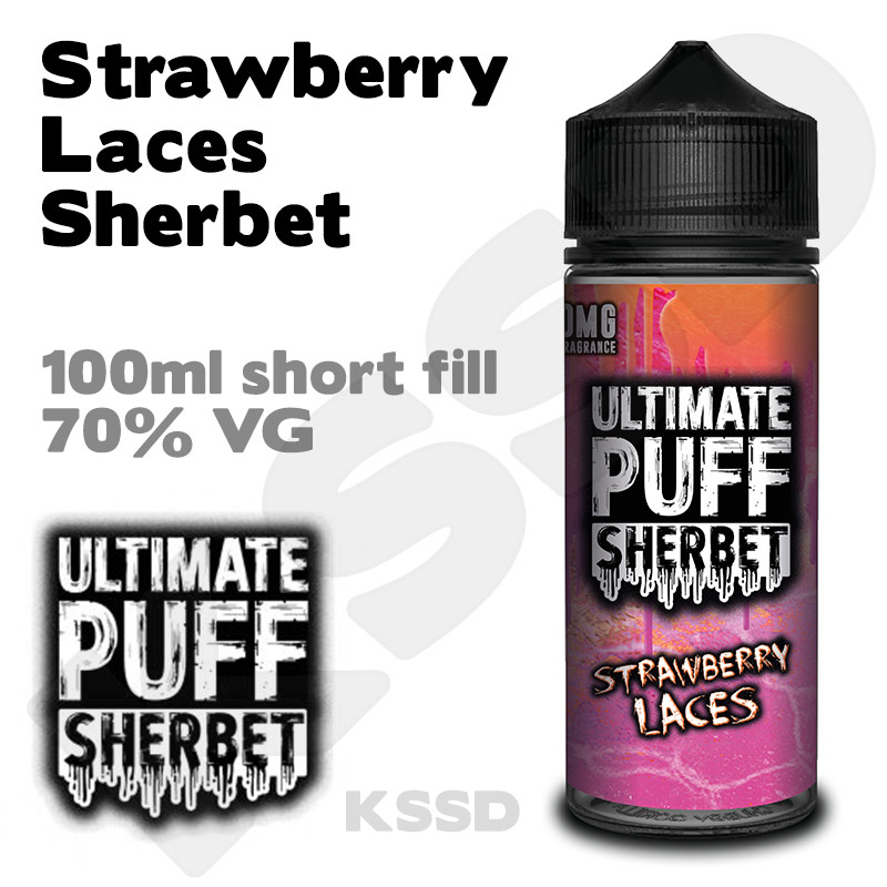 Strawberry Laces - Ultimate Puff eliquid - 100ml