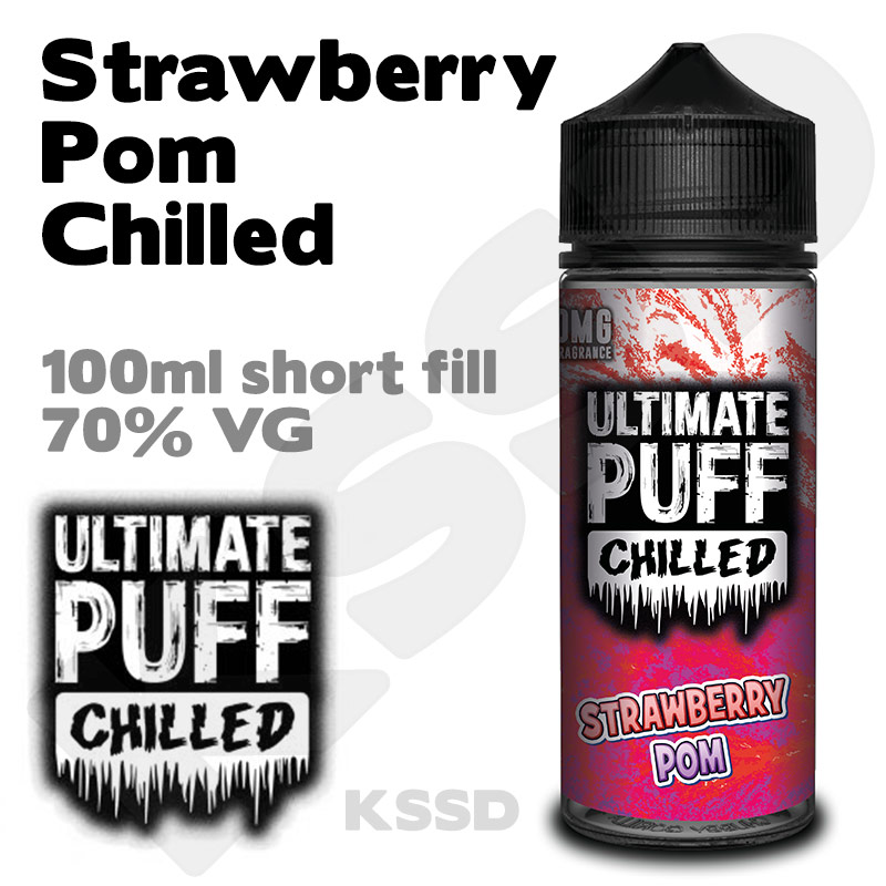 Strawberry Pom Chilled - Ultimate Puff eliquid - 100ml