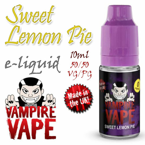 Sweet Lemon Pie - Vampire Vape 40% VG e-Liquid - 10ml
