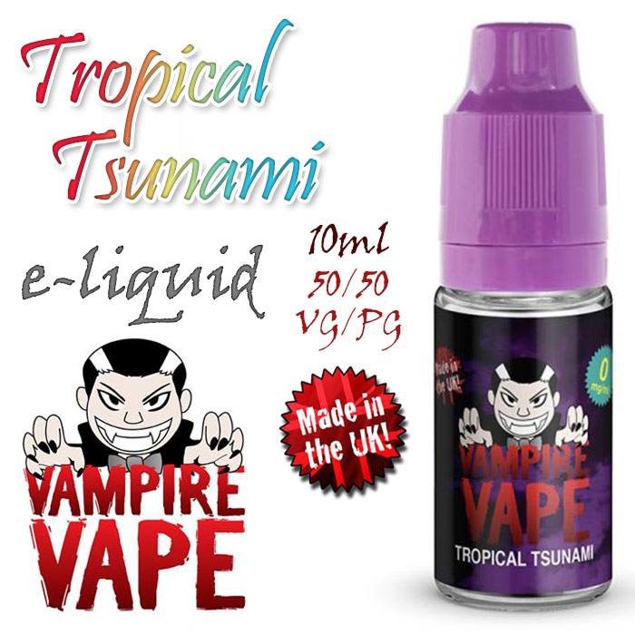 Tropical Tsunami - Vampire Vape 40% VG e-Liquid - 10ml