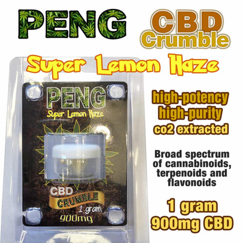 PENG CBD Crumble - Super Lemon Haze - 1 gram