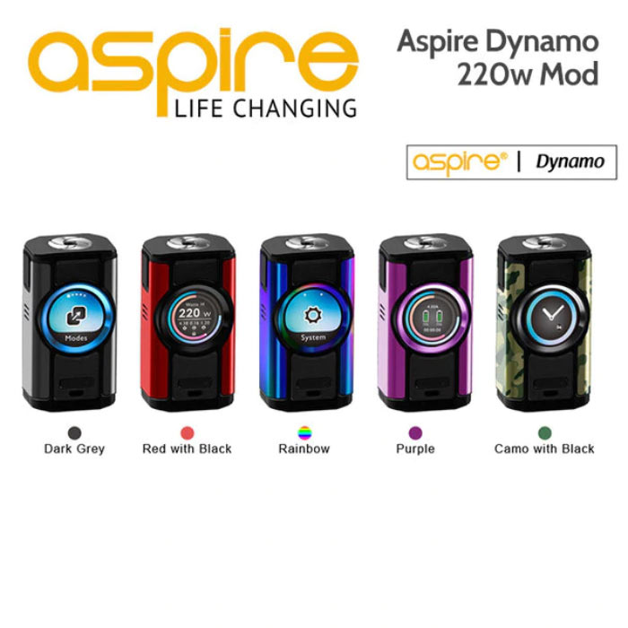 Aspire Dynamo 220w Dual Cell Mod