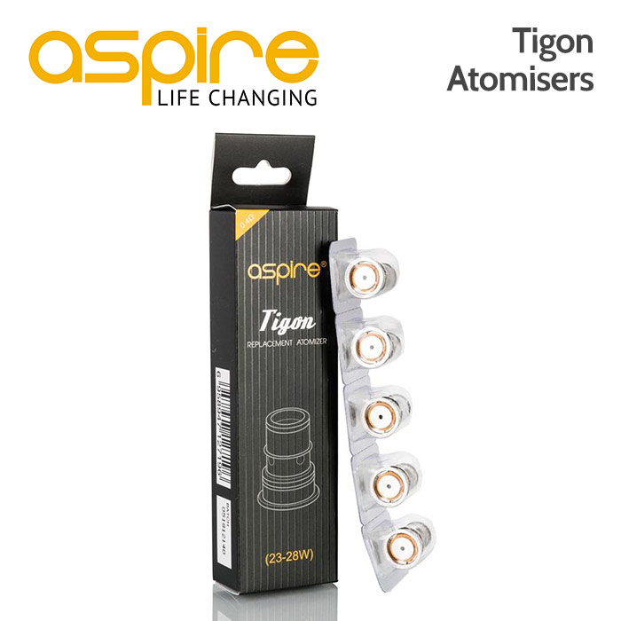 5 pack - Aspire Tigon Atomisers