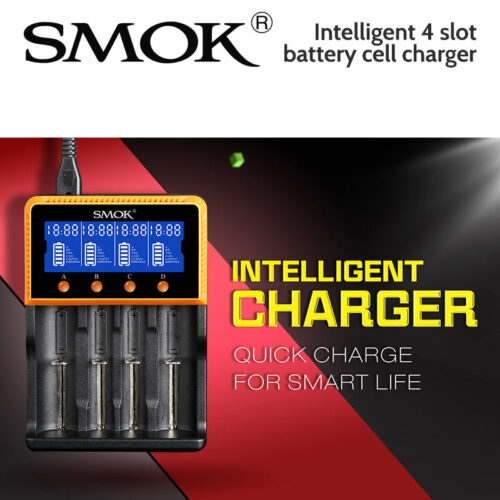 SMOK Intelligent 4 slot battery cell charger