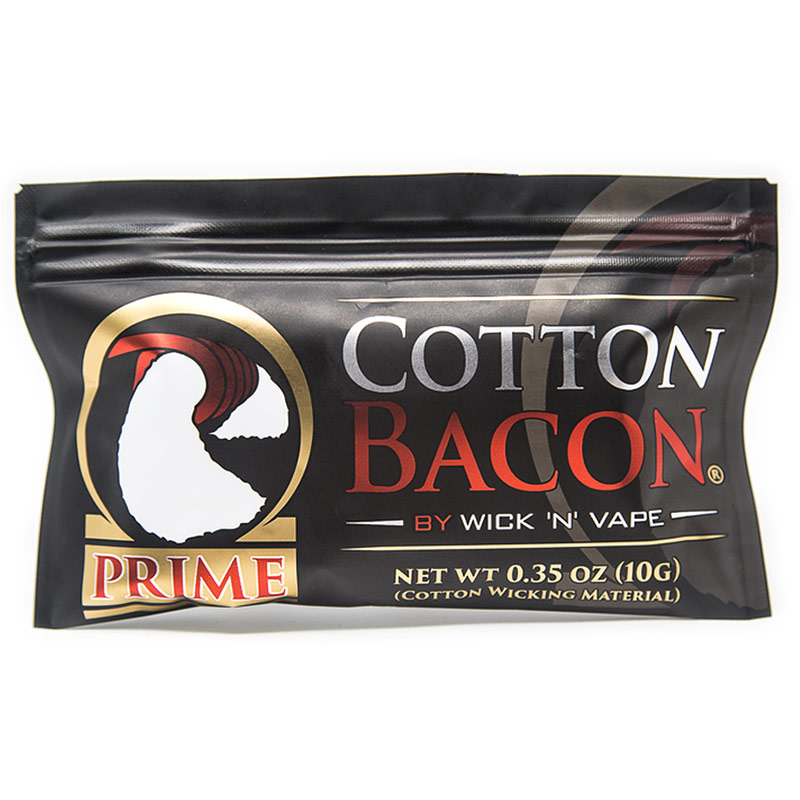 Cotton Bacon Prime Vaping Wick by Wick N Vape - 0.35oz - made in The USA