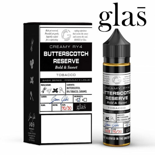 Butterscotch Reserve - Glas e-liquids - 70% VG - 50ml