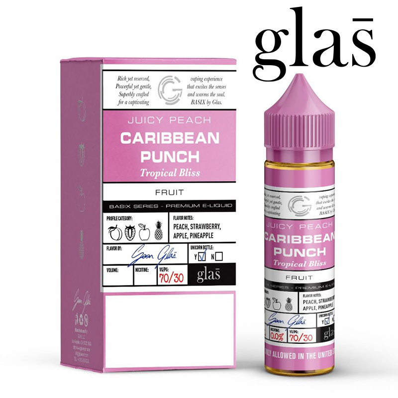 Caribbean Punch - Glas e-liquids - 70% VG - 50ml
