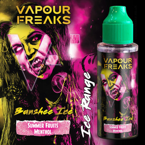 BANSHEE ICE - Vapour Freaks e-liquid - 70% VG - 100ml